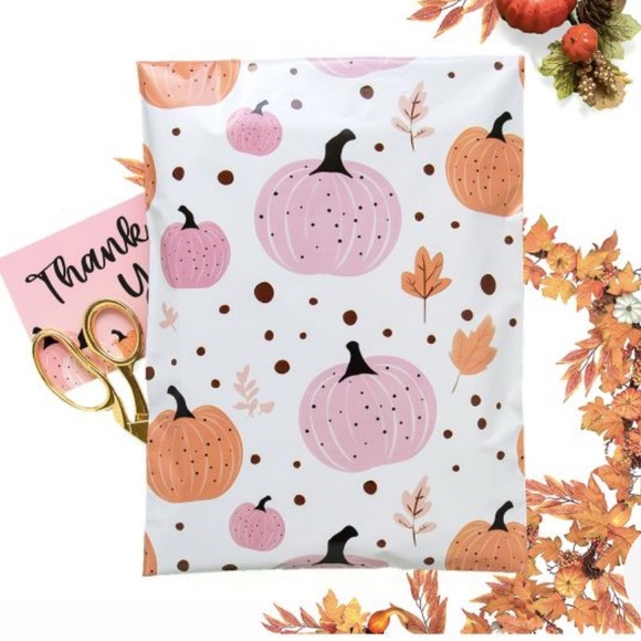 10x 13 Pumpkins polymailers - BUY NOW PRICE - Picture 1 of 1